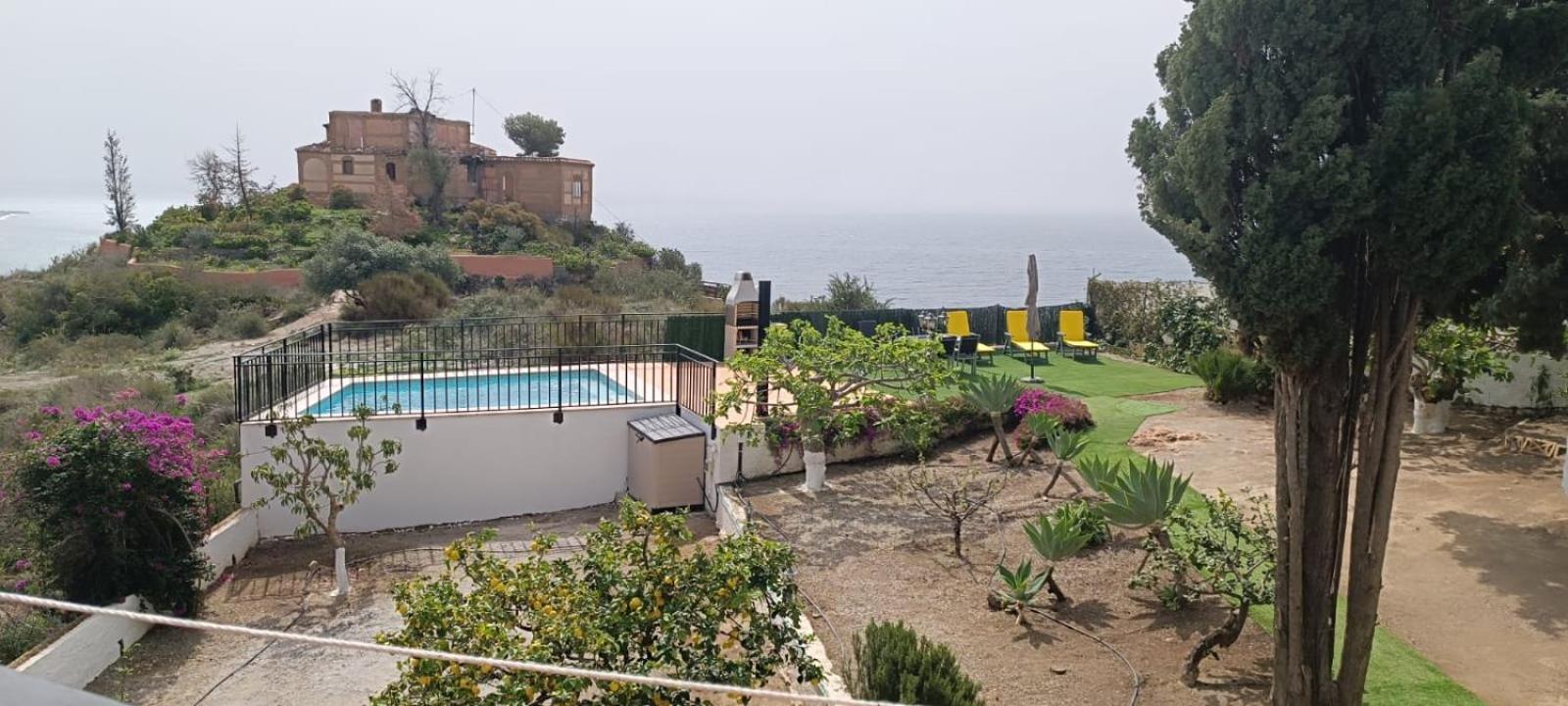 La Torrecica, Con Caracter Andaluz Y Magnificas Vistas Al Mar Y Sierra Nevada Villa Salobrena Luaran gambar