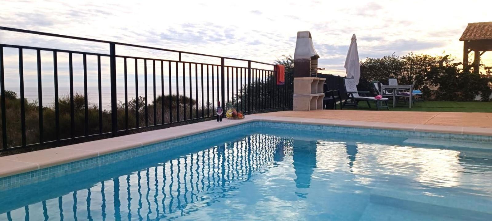 La Torrecica, Con Caracter Andaluz Y Magnificas Vistas Al Mar Y Sierra Nevada Villa Salobrena Luaran gambar